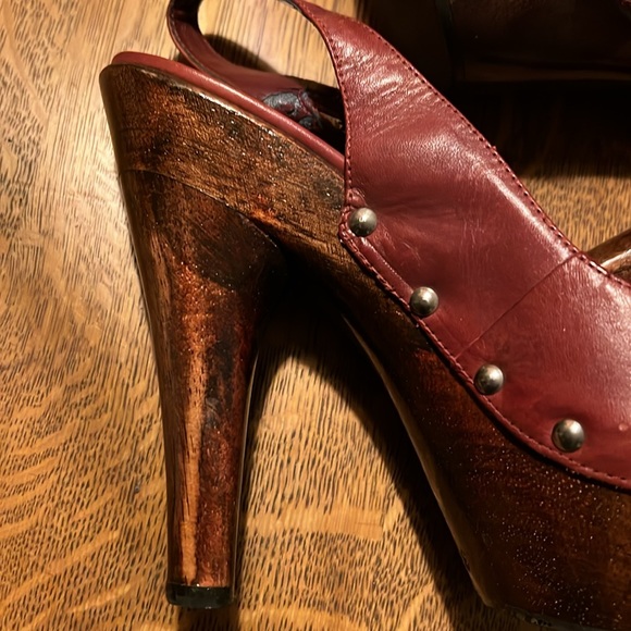 Aldo stacked heel size 38 Higuey - Picture 3 of 11